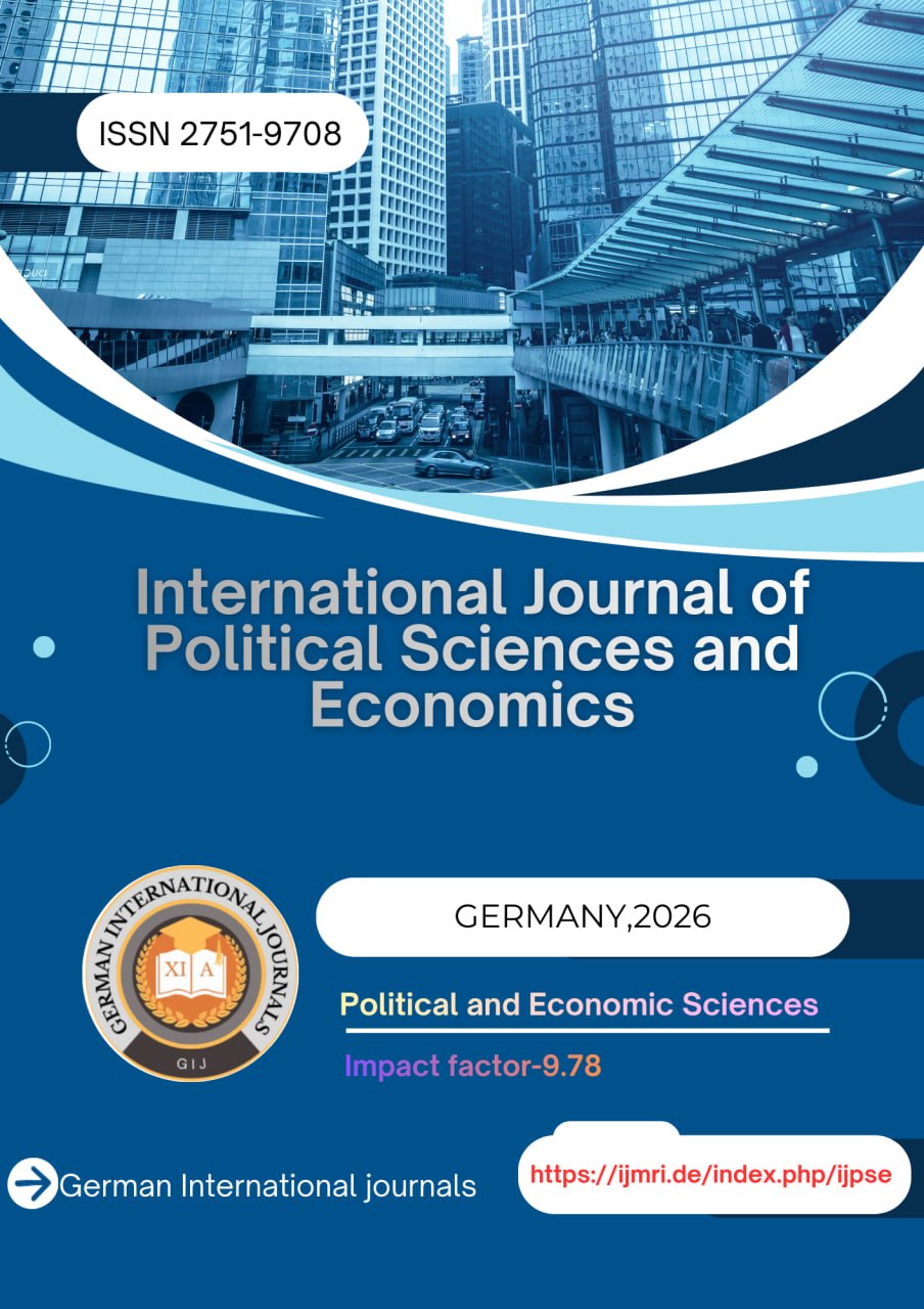 					View Vol. 5 No. 02 (2026): International Journal of Political Sciences and Economics
				